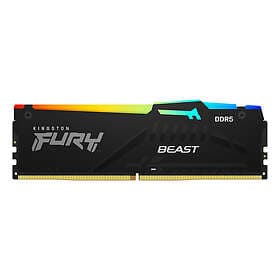 Kingston Fury Beast Black RGB DDR5 5600MHz 16GB (KF556C36BBEA-16)