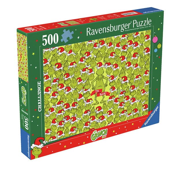 Ravensburger : Challenge The Grinch, Merry Christmas Challenge (500)