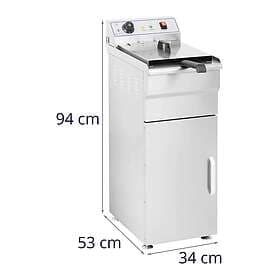 Royal Catering RCKF-16ESH 6000W 16L