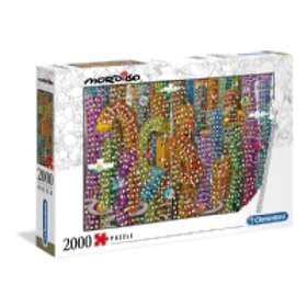 Clementoni 32565 Puzzle 2000 Mordillo The Jungle