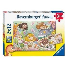 Ravensburger Fairies And Mermaids 2x12p 05663