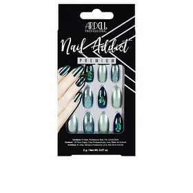 Ardell Lösnaglar Nail Addict Green Glitter Chrome (24 pcs)