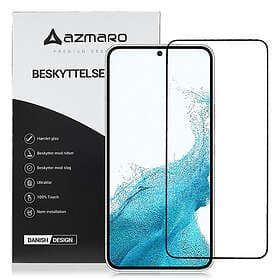 Azmaro Samsung Galaxy S23 5G Premium härdat glas Fullständig täckning