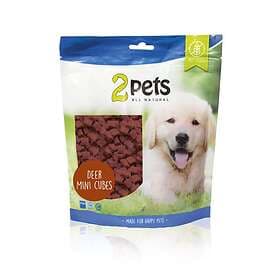 2 Pets Dogsnack Deer Mini Cubes 400g