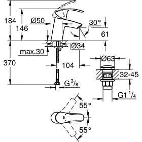 Grohe Eurosmart 23922002