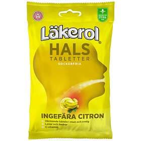 Läkerol Hals Ingefära Citron 65g