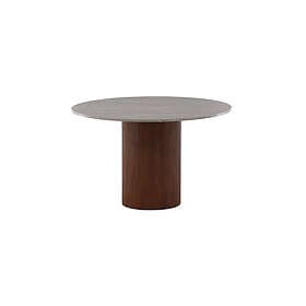 VIND Matbord Austin Dining Table Mocca / Dark grey Marble glass 19996-528