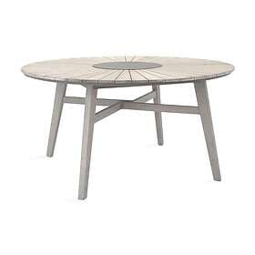 Venture Design Spisebord Rossi Ø 150 cm Rives Table ø Antique White Acacia / Gre