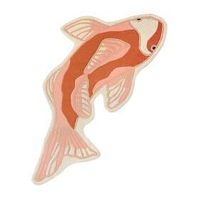 Broste Copenhagen Koi matta 97x120 cm Pumkin orange