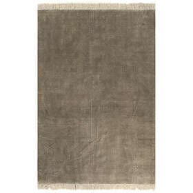 vidaXL Kelimmatta bomull 120x180 cm taupe