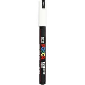 Posca Marker nr. PC-1MR spets 0.7mm vit 1 st