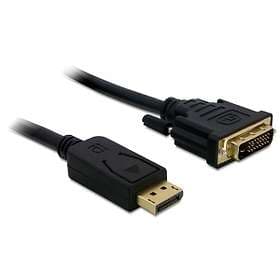 DeLock DVI-D Dual Link - DisplayPort 2m