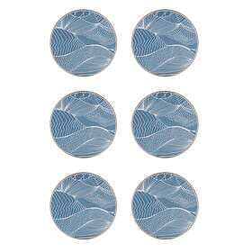 Åry Home Japanese Landscape coasters 6-pack Ocean