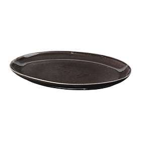 Broste Copenhagen Nordic Coal fat oval 26.5x36.5 cm