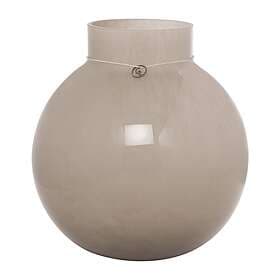 Ernst glass Vase rund beige H220mm