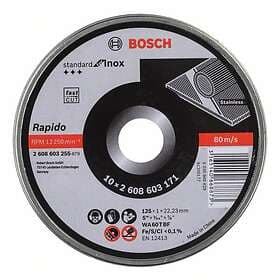 Bosch Kapskiva Rapido 125x1 mm; 10 st.