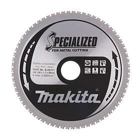 Makita Sågklinga för metall ; 185x1.3x30.0 mm; Z70; 10°