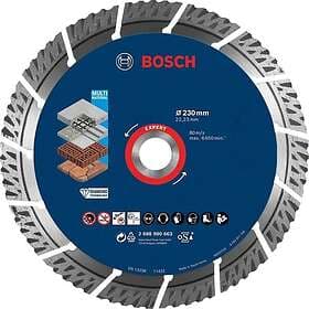 Bosch Diamantkapskiva Expert MultiMaterial 230 x 22.23 x 2.4 x 15 mm