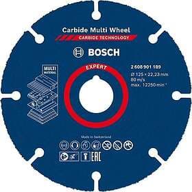 Bosch Kapskiva Expert Carbide Multi Wheel 125 mm 22.23 mm