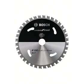 Bosch Sågklinga Standard for Steel 160×1.6/1.2×20mm 36T