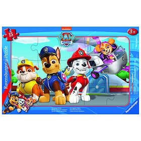 Ravensburger Rampussel: Paw Patrol Fyra modiga räddare 15 Bitar