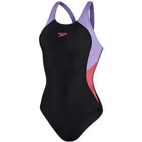 Speedo Colourblock Splice Muscleback Swimsuit (Dame)