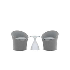 Venture Design Loungeset Sofia Spoga, Lounge Set, White, Grey 2078-400