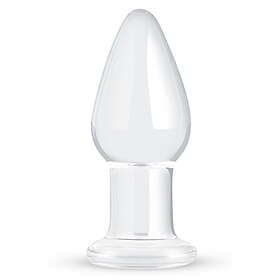 Gildo Clear Glass Buttplug 10cm Ø3.9cm