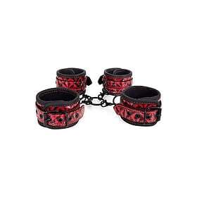 Diabolique Dark Hog-Tie With Cuffs Red