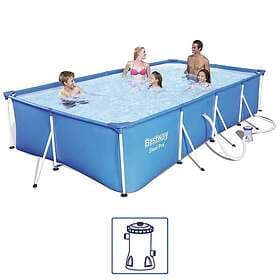 Bestway Pool Steel Pro rektangulär 400x211x81 cm 56424