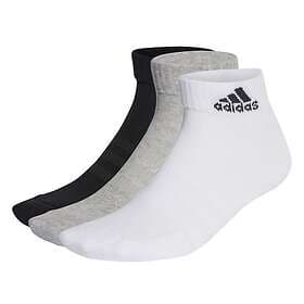 Adidas Ankelstrumpor Cushioned Sportswear 3-pack White/Grey/Svart adult IC1281 I