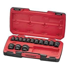 Teng Tools Krafthylssats T9218AF 1/2 DIN Tum 18 delar