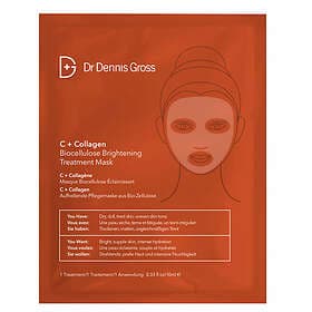 Dr Dennis Gross C Lactic Biocellulose Brightening Treatment Mask