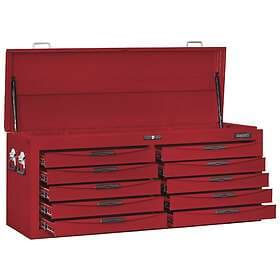 Teng Tools Topplåda TC810N 10 drawers, extra bred, röd