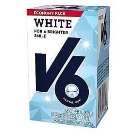 V6 White Peppermint 72g