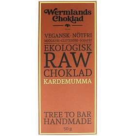 Wermlands Choklad Raw Kardemumma 50g