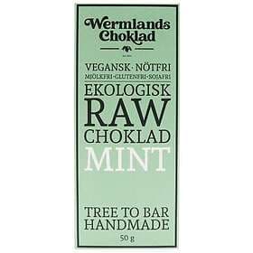 Wermlands Choklad Raw Mint Nibs 50g