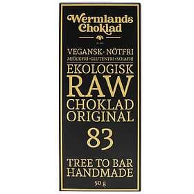 Wermlands Choklad Raw Original 83% 50g