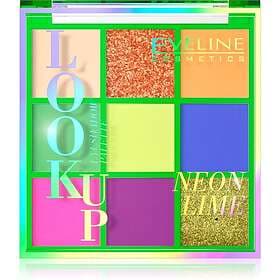 Eveline Cosmetics Look Up Neon Lime Palett för ögonskugga 10.8g female