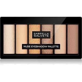 Gabriella Salvete Eyeshadow 6 Shades Palette Palett för ögonskugga Skugga 01 Nude 12g female