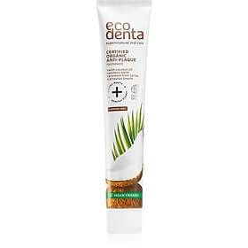 EcoDenta Certified Organic Anti-plaque Toothpaste mot plack för friskt tandkött