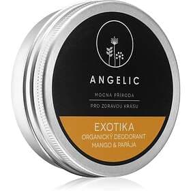 Angelic Organic deodorant "Exotica" Mango & Papaya Antiperspirant-kräm i BIO-kva