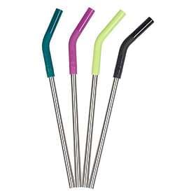 Klean Kanteen Straw 8 mm Multi Color 4 st