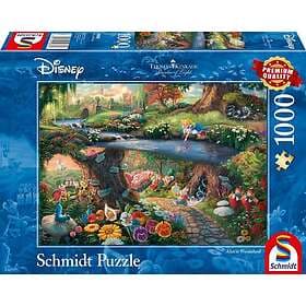 Schmidt Thomas Kinkade Painter of Light, Disney: Alice in Wonderland 1000 bitar