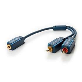 ClickTronic Casual 3.5mm - 2RCA F-M 0.1m