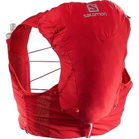 Salomon Adv Skin 12 With Flasks Hydration Vest Röd L