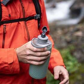 Hydrapak Flux 1l Soft Flask Grå