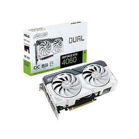 Asus GeForce RTX 4060 Dual White OC Edition HDMI 3xDP 8GB