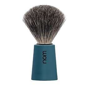 nom CARL Shaving Brush Pure Badger Petrol