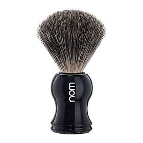 nom GUSTAV Shaving Brush Pure Badger Black